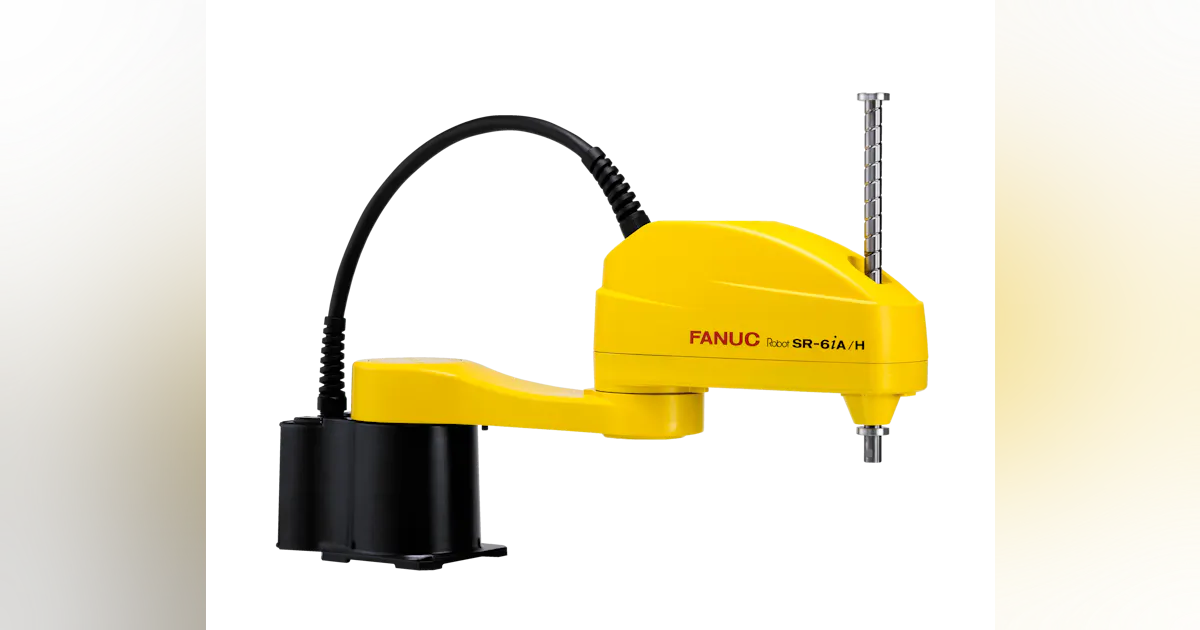 Fanuc adds three-axis models to SCARA robot lineup | Plastics Machinery ...