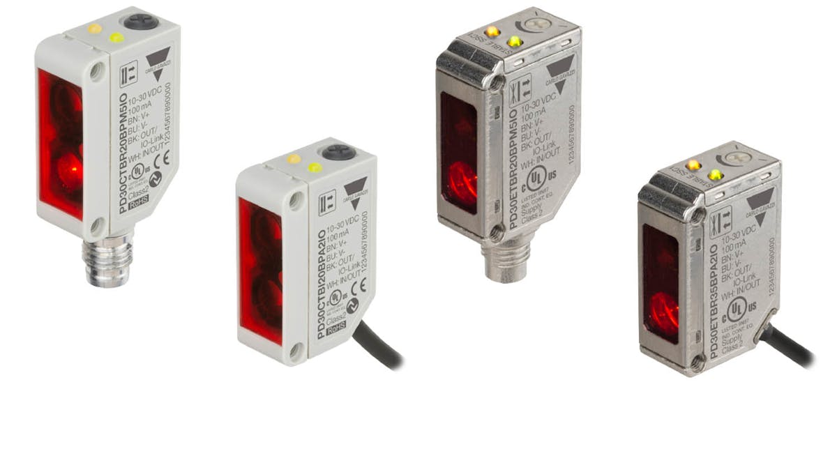 PD30 IO-Link Series photoelectric sensors