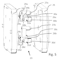 The injection mold base permits the rapid changing of mold-insert assemblies. The injection mold base permits the rapid changing of mold-insert assemblies.
