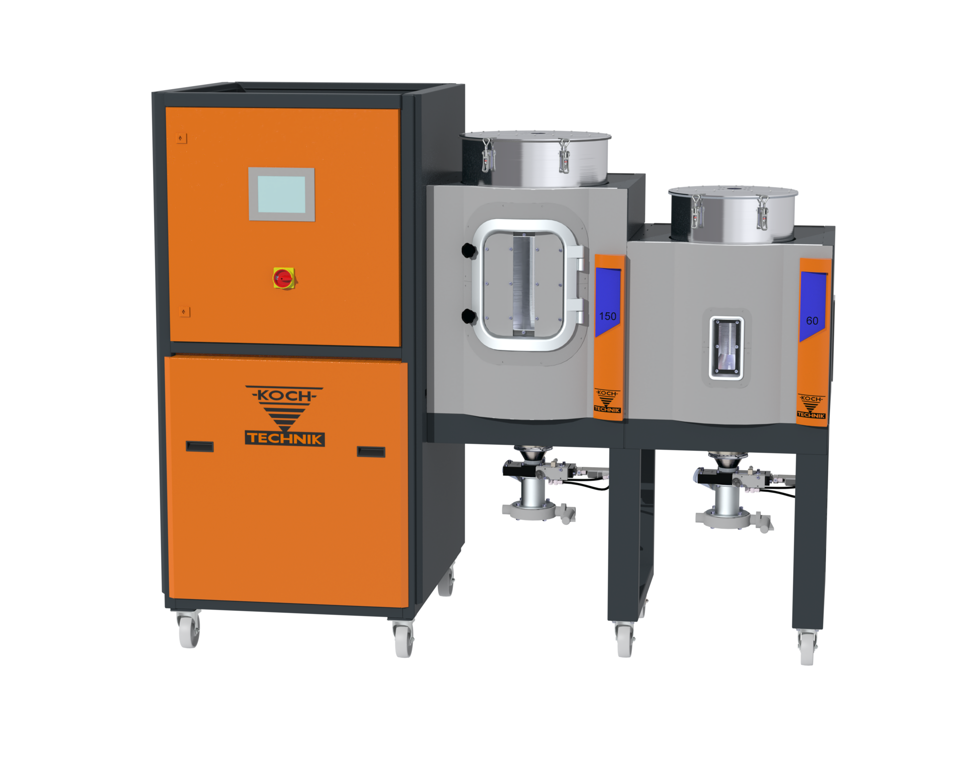 Koch-Technik's EKO-N dryers have a modular design that is easy to scale up.