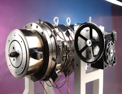 The monolayer and multilayer pipe extrusion dies in Conair's new PipeMaster line are optimized for different material types and for pipe diameters of 2.5, 4.3, 6.2, 9.8, 15.7 and 24.9 inches, with output rates ranging from 550 to 3,520 pounds per hour. The monolayer and multilayer pipe extrusion dies in Conair's new PipeMaster line are optimized for different material types and for pipe diameters of 2.5, 4.3, 6.2, 9.8, 15.7 and 24.9 inches, with output rates ranging from 550 to 3,520 pounds per hour.