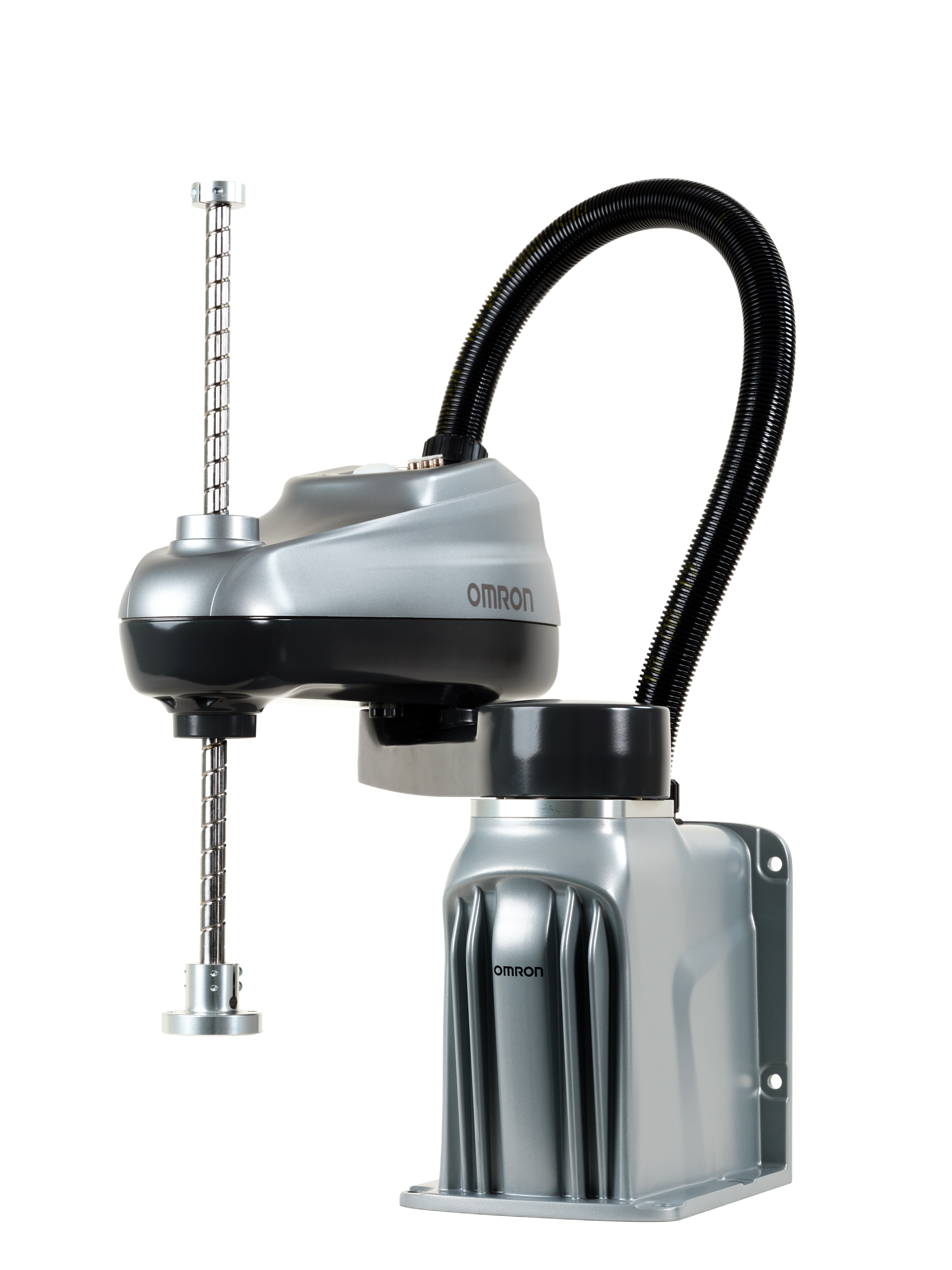 SCARA robots in Omron's i4L series have a maximum payload of 11 pounds and offer both high inertia and high duty ratings.