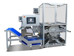 Shawpak's innovative thermoforming machines use a vertical carousel arrangement that gives them a significantly smaller footprint than traditional thermoformers. Shawpak's innovative thermoforming machines use a vertical carousel arrangement that gives them a significantly smaller footprint than traditional thermoformers.