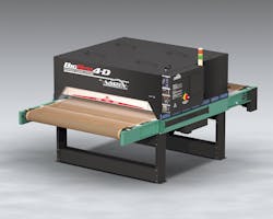 The BigRed 4D-54 has the widest conveyor belt in this line of infrared conveyor tunnel ovens. The BigRed 4D-54 has the widest conveyor belt in this line of infrared conveyor tunnel ovens.