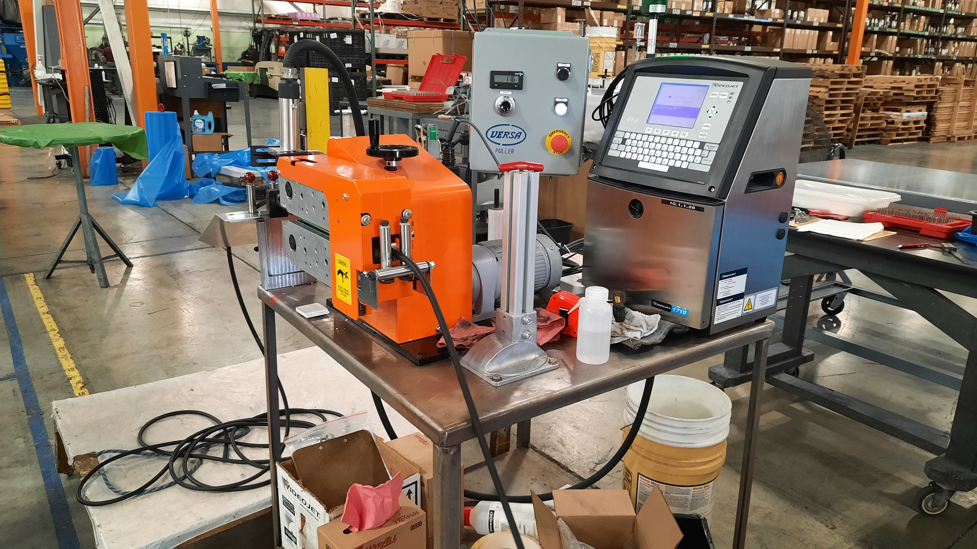 By combining an imprinter from Videojet Technologies Inc. and Versa&rsquo;s caterpillar-style belt feeder, Eagle Elastomer Inc. was able to create a marking system for a range of profile and tubing sizes.