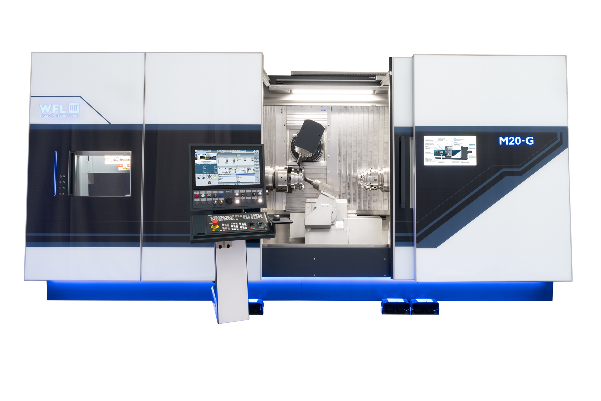 WFL Millturn's M20 machining center can tackle demanding applications while presenting a compact footprint.