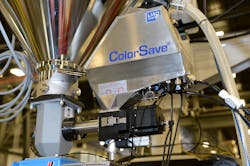 Starting next year, Ampacet is offering cloud-computing capabilities for its ColorSave 1000 gravimetric feeders that will allow users to collect and monitor feeder data, even remotely. Starting next year, Ampacet is offering cloud-computing capabilities for its ColorSave 1000 gravimetric feeders that will allow users to collect and monitor feeder data, even remotely.