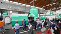At its Fakuma display in October, Arburg showed off its work on sustainability issues, including advances it's made to make its injection molding machines more efficient.
