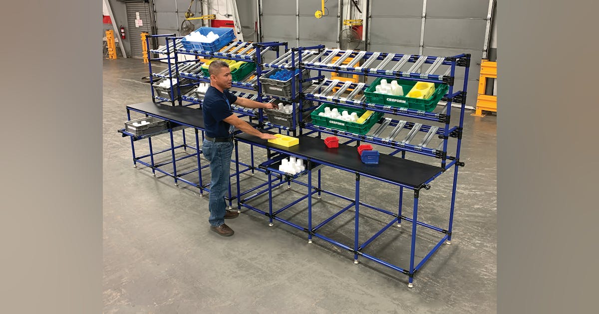 Creform can customize assembly workstation | Plastics Machinery ...
