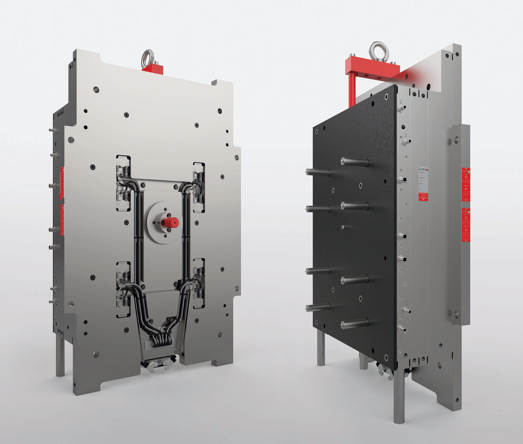 Elmet&rsquo;s SMARTshot E valve-gate cold-runner system offers short cycle times and pinpoint feeding for injection molding of liquid silicone rubber (LSR).