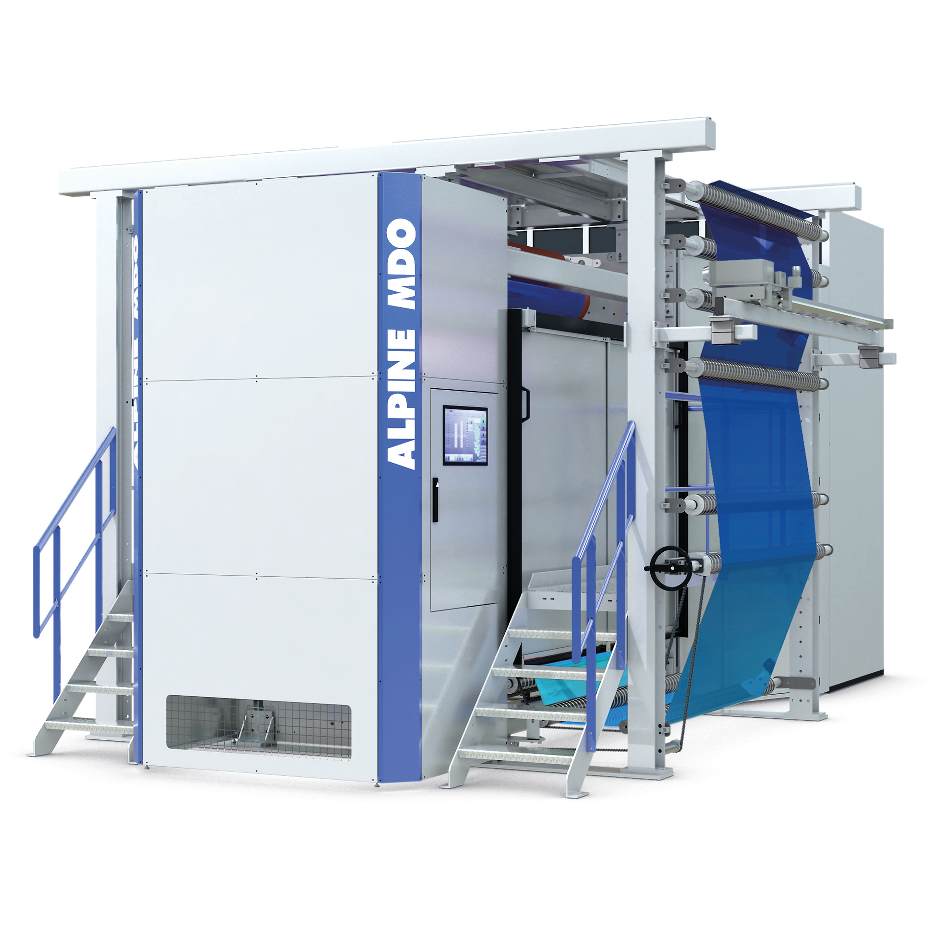 Hosokawa Alpine has introduced vacuum technology to its Machine Direction Orientation film-stretching units, which can optimize the production of oriented blown film.