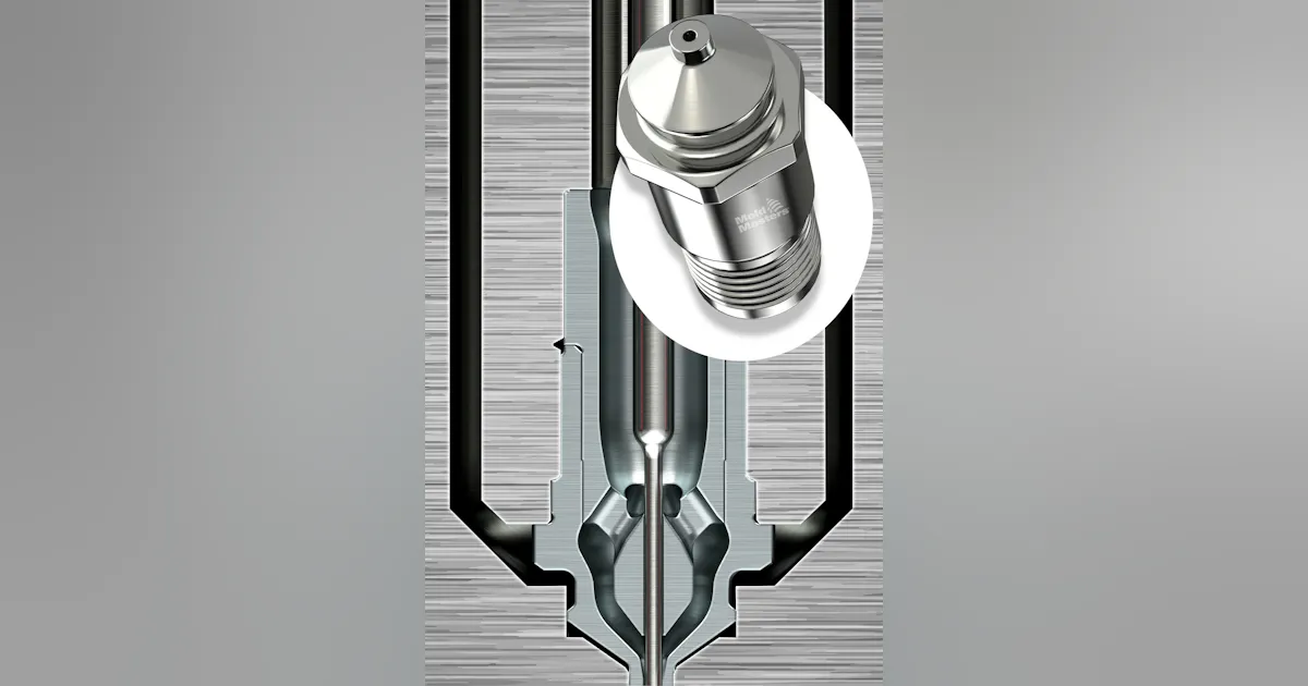 Valve gates with replaceable inserts withstand millions of cycles ...