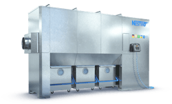 The high-efficiency NE J deduster from Nestro is designed for small to mid-sized businesses. The high-efficiency NE J deduster from Nestro is designed for small to mid-sized businesses.
