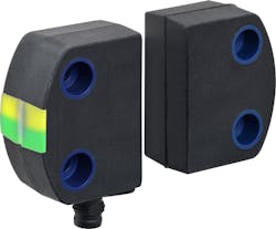 Omron's D41D RFID-coded non-contact door switch installs quickly and can be configured with flat or miniature actuators. Omron's D41D RFID-coded non-contact door switch installs quickly and can be configured with flat or miniature actuators.