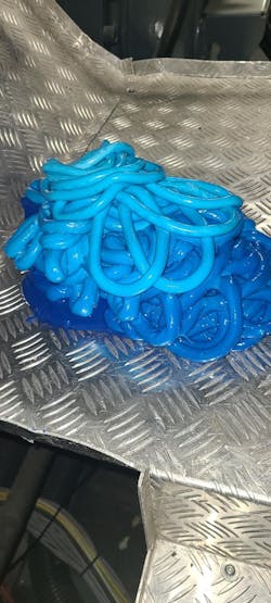 Asaclean’s Plus Grade is a heat-activated purging concentrate that is mixed into processors’ everyday production resins. Asaclean’s Plus Grade is a heat-activated purging concentrate that is mixed into processors’ everyday production resins.