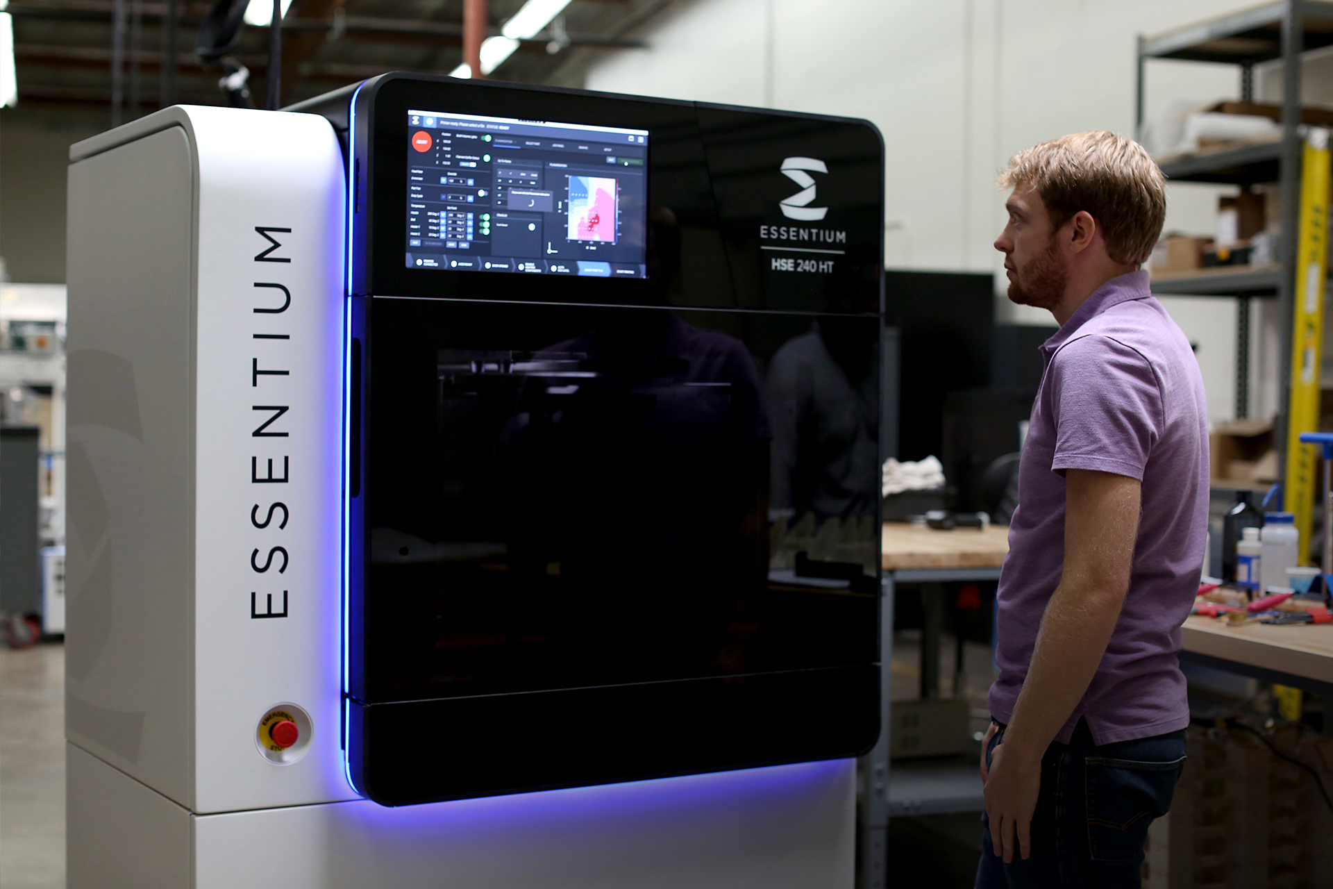 Essentium&rsquo;s HSE 240 HT can create accurate, high-performance parts from different materials in a single print, and can print with high-temperature materials.