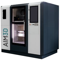 The ExAM 510 features an extruder with linear motors, a stable mineral cast bed for extremely precise operation at high speeds and a generous build area. The ExAM 510 features an extruder with linear motors, a stable mineral cast bed for extremely precise operation at high speeds and a generous build area.