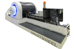 The Urola SWT (Smart Wheel Tangential) all-electric rotary blow molding machine was recently introduced in the U.S. The Urola SWT (Smart Wheel Tangential) all-electric rotary blow molding machine was recently introduced in the U.S.