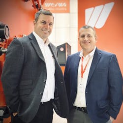 Madison Burt, left, and Jeremy Boggs stand at the K show in 2019. Burt will become Weima America's CEO on Jan. 1, and Boggs is transitioning to become the company's national sales manager. Madison Burt, left, and Jeremy Boggs stand at the K show in 2019. Burt will become Weima America's CEO on Jan. 1, and Boggs is transitioning to become the company's national sales manager.