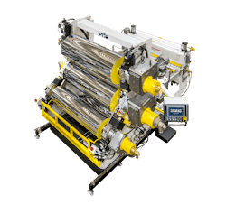 PTi's eG-Series is a streamlined version of its G-Series roll stands, and is the most compact that the company offers. PTi's eG-Series is a streamlined version of its G-Series roll stands, and is the most compact that the company offers.