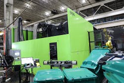 Cascade Cart Solutions has begun to rely on Engel duo injection molding machines to provide the level of process control needed to increase its use of post-consumer curbside resin.
