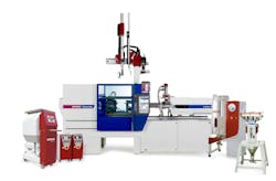 Wittmann Battenfeld says it has seen increased interest in its integrated work cells that include an injection molding machine, a robot and auxiliaries. Wittmann Battenfeld says it has seen increased interest in its integrated work cells that include an injection molding machine, a robot and auxiliaries.