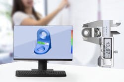The TranScan C from Shining 3D can capture accurate measurements as well 24-bit color maps of the objects it scans. The TranScan C from Shining 3D can capture accurate measurements as well 24-bit color maps of the objects it scans.