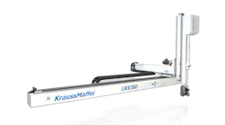 LRX linear robots can be used with all brands of injection molding machines, covering clamping forces ranging from 39 tons to 6,070 tons and performing tasks such as insertion, demolding and pick-and-place.