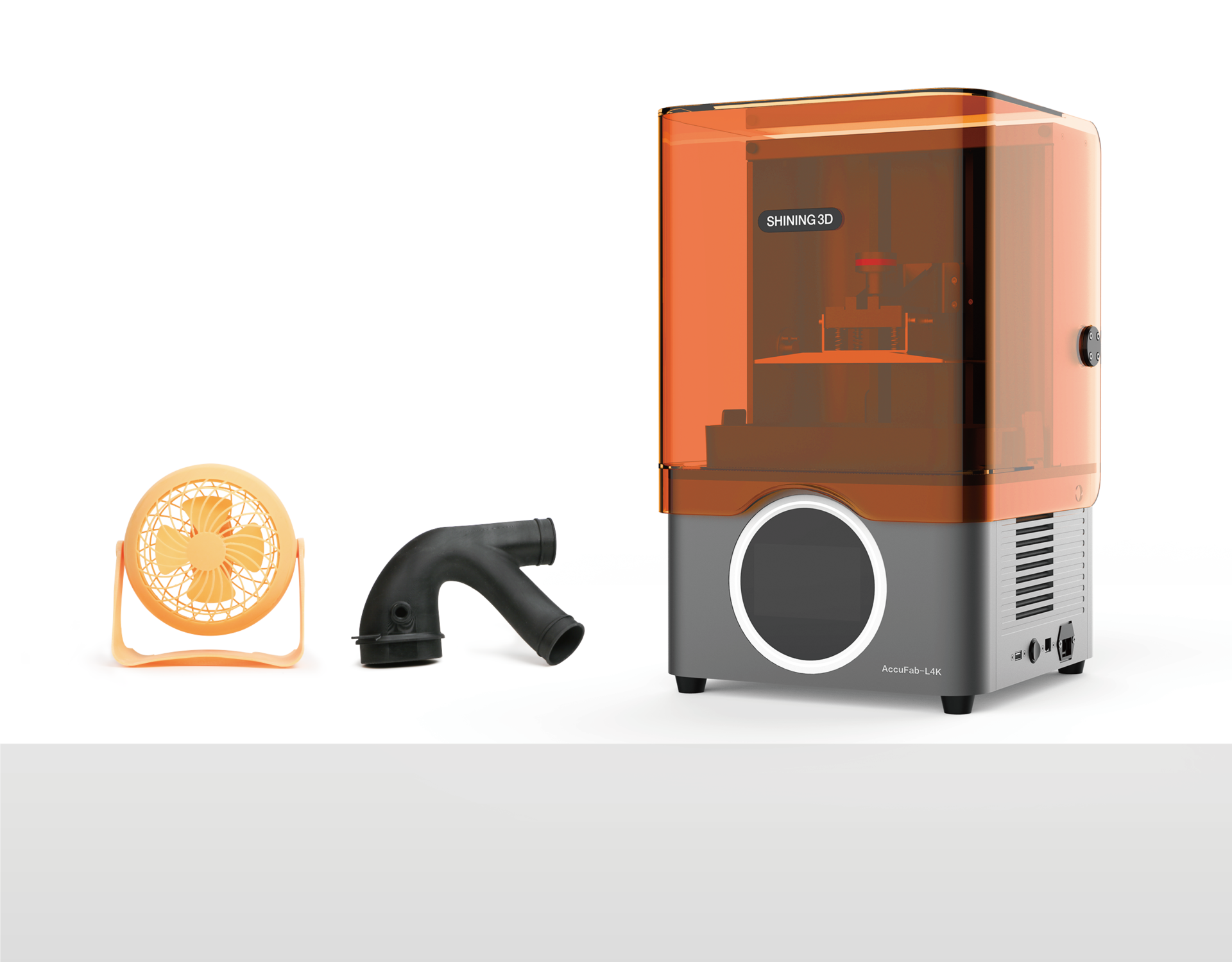 The AccuFab L4K printer from Shining 3D can print with materials optimized for prototyping, or for other characteristics such as high-tensile strength and rigidity.