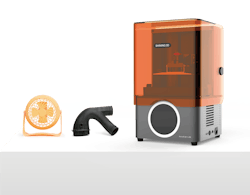 The AccuFab L4K printer from Shining 3D can print with materials optimized for prototyping, or for other characteristics such as high-tensile strength and rigidity. The AccuFab L4K printer from Shining 3D can print with materials optimized for prototyping, or for other characteristics such as high-tensile strength and rigidity.