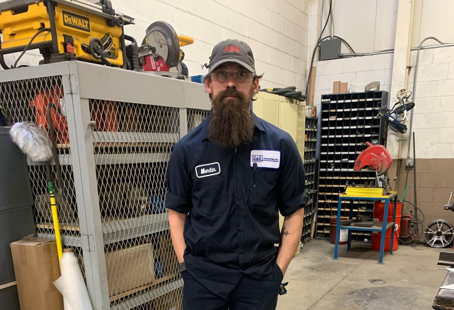 Plastics employee Martin Smith is learning new skills as a maintenance apprentice at G&G Industries Inc. in Shelby Township, Mich.