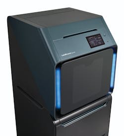 The type A530 3D printer from fabWeaver has dual nozzles, allowing it to print with two materials, or a building material and a support material. The type A530 3D printer from fabWeaver has dual nozzles, allowing it to print with two materials, or a building material and a support material.