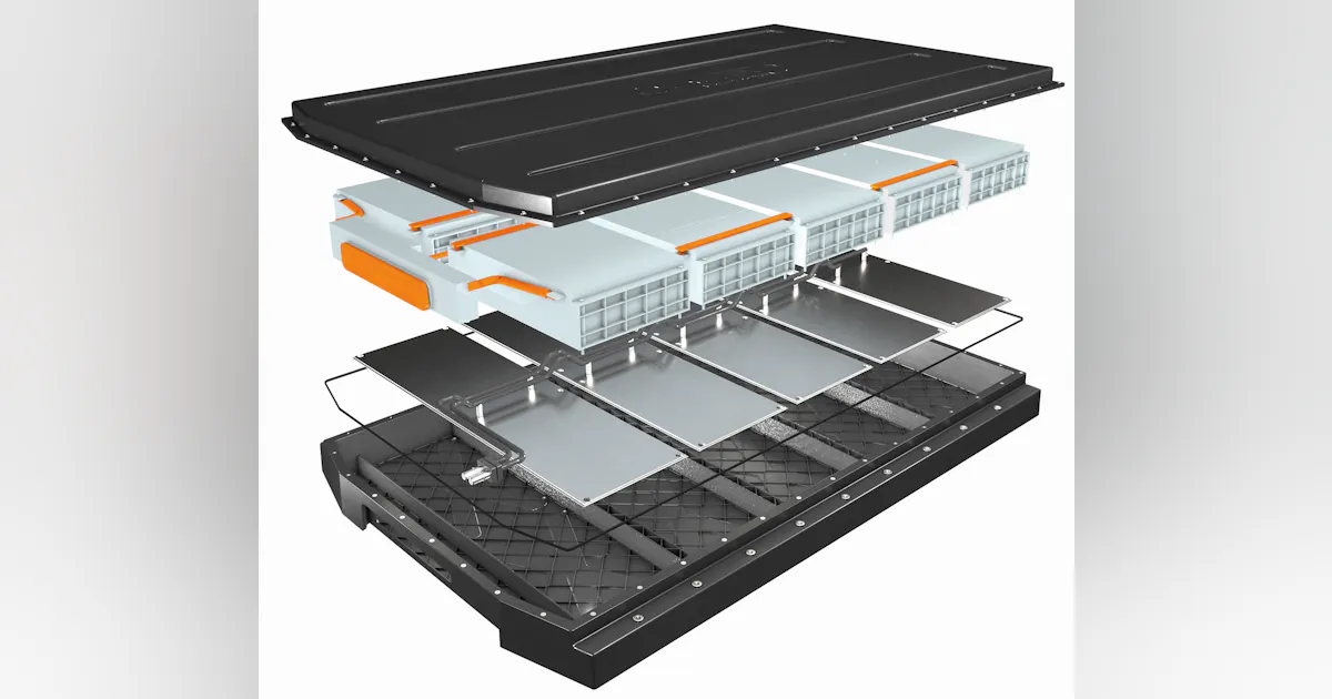Plastics Battery Module Plastics trim EV batteries' weight, boost safety | Plastics Machinery ...