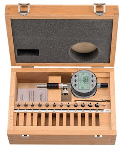 Mahr's Marameter 844 K family of inside-diameter measuring probes comes in three versions. Mahr's Marameter 844 K family of inside-diameter measuring probes comes in three versions.