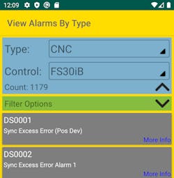 The new suite of apps lets users compare the capabilities of its machines and controls, as well as quickly fix machine alarms. The new suite of apps lets users compare the capabilities of its machines and controls, as well as quickly fix machine alarms.