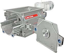 The Gericke Nibbler lump breaker can reduce powders and plastic scrap to particle sizes suitable for reprocessing. The Gericke Nibbler lump breaker can reduce powders and plastic scrap to particle sizes suitable for reprocessing.