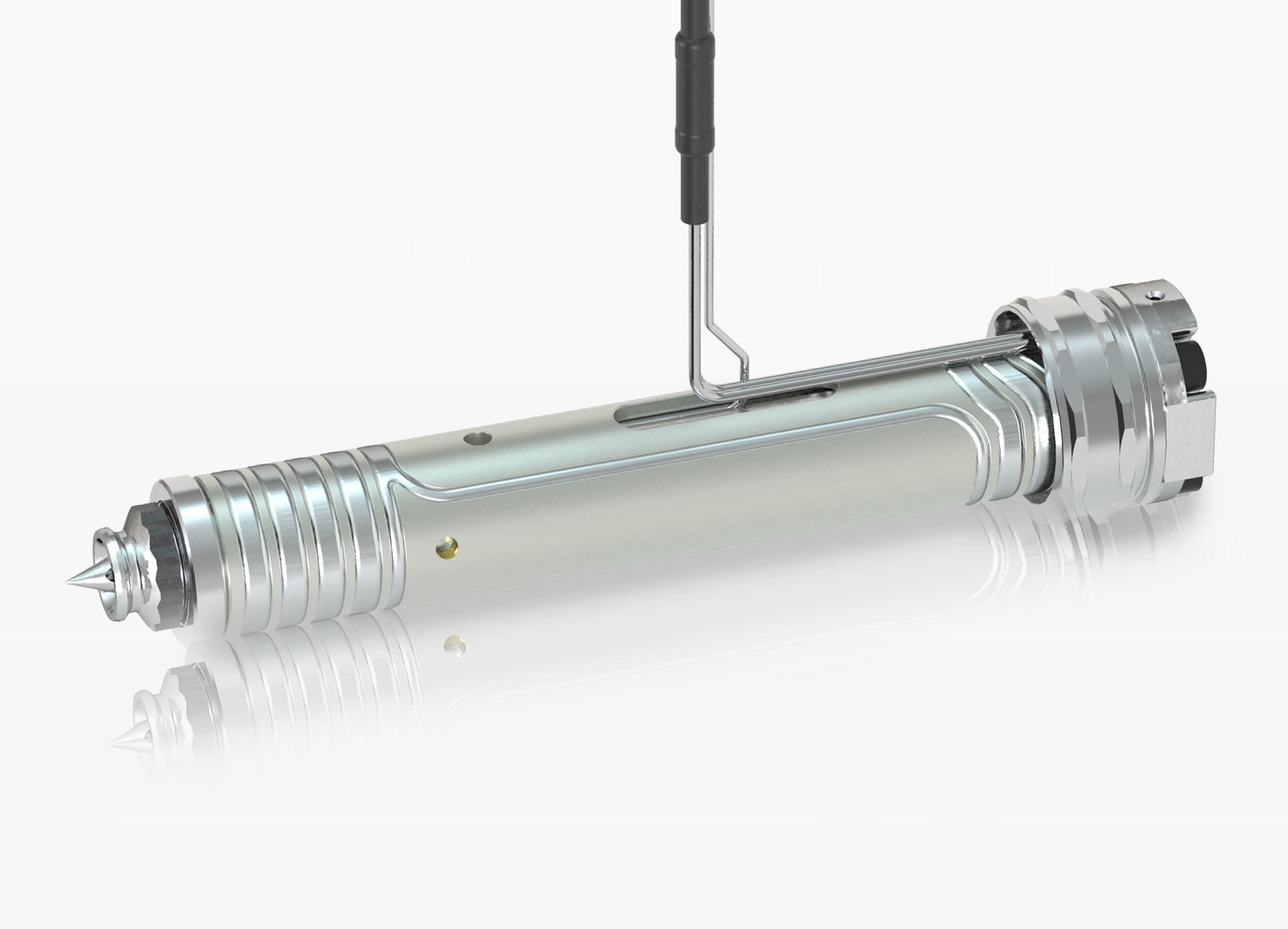Hasco now offers Vario Shot models with a heating cable outlet at the middle of the nozzle, instead of near the nozzle head.