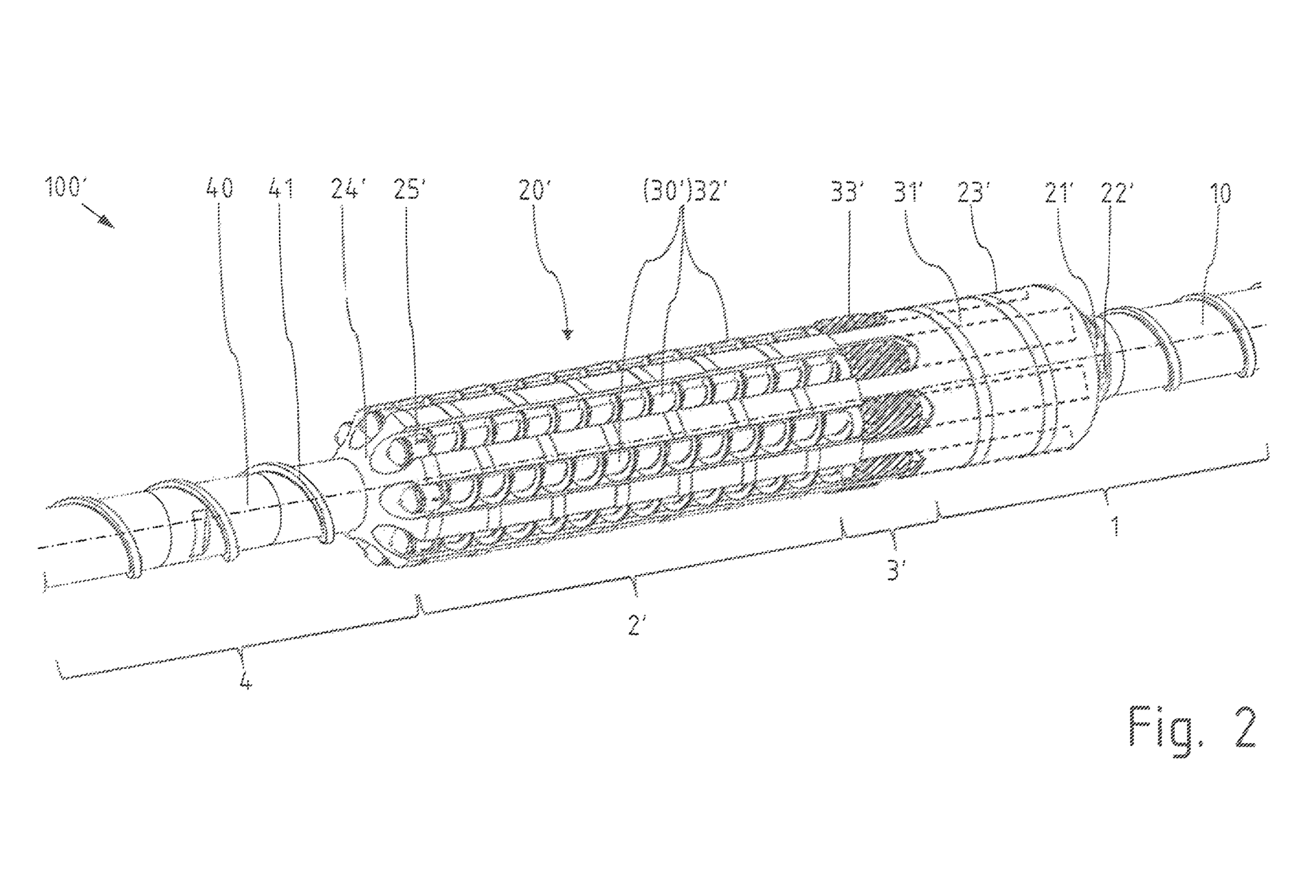 The screw helps achieve a homogenous melt and protects the properties of the resin.