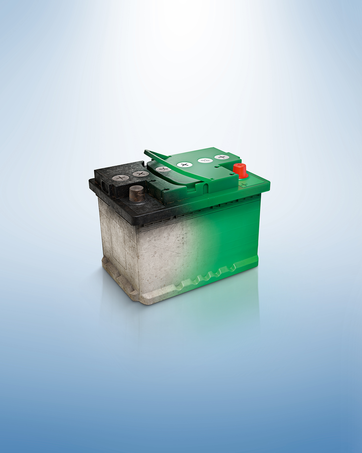 Recyclobyk additives allow for the manufacture of new everyday products from items that normally might not be recycled, such as car batteries.