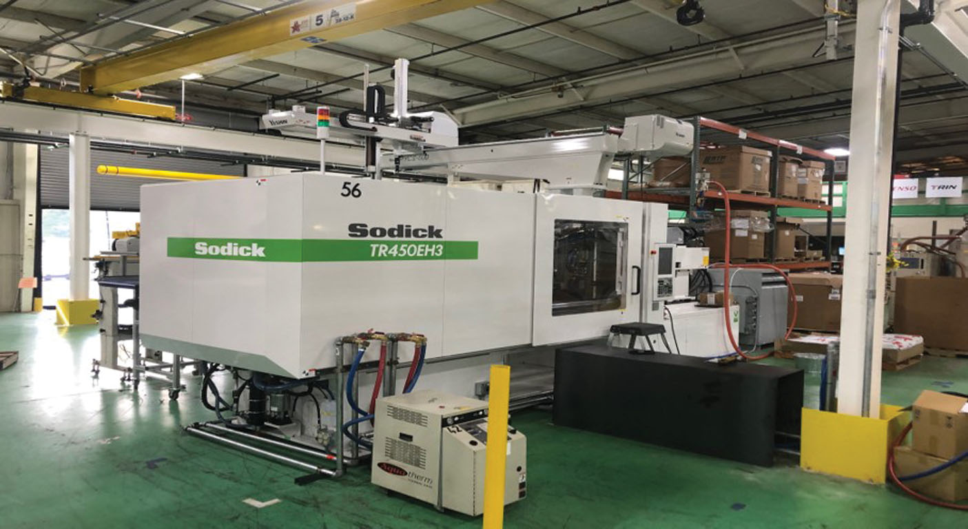 Team 1 Plastics is impressed by Sodick injection molding machines' precision and versatility.