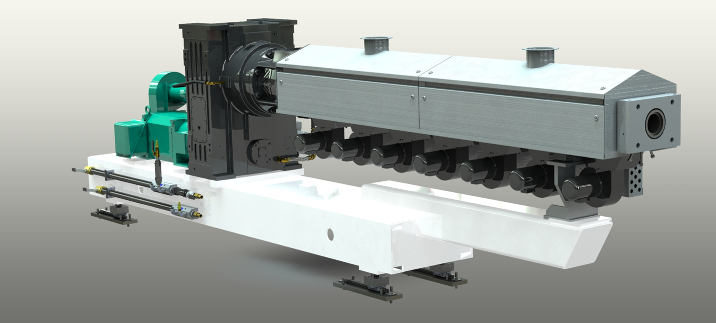 The CHP extrusion coating system