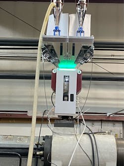 Custom molder Key Manufacturing recently freed up a technician&apos;s time by adding a new Wittmann blender to a 550-ton press, which has eliminated the need for staging and moving batches of materials from elsewhere in the facility.