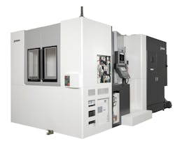 Okuma's MA-600HIII has a larger work envelope than its predecessor. Okuma's MA-600HIII has a larger work envelope than its predecessor.
