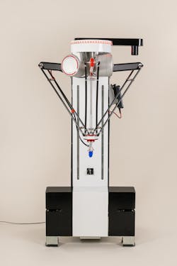 The Wyzo sidebot can operate near human workers without needing safety gating. The Wyzo sidebot can operate near human workers without needing safety gating.