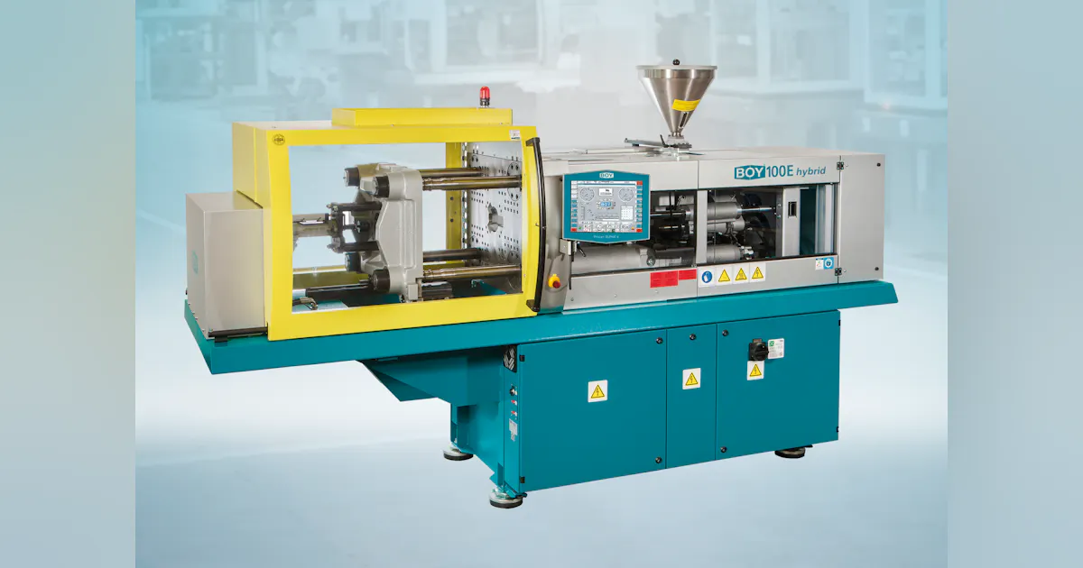 Boy Injection Machine Boy upgrades IMMs with new ejector, cooling water tracking feature ...