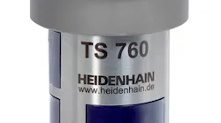 The TS 760 touch probe can be incorporated on non-Heidenhain miling machines and machining centers, and can be loaded automatically from a tool changer.