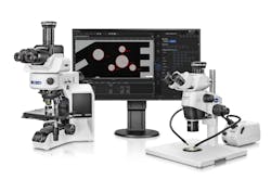 PRECiV software from Olympus optimizes an operator’s efficiency, and the home screen can be customized for the experience level of the operator. PRECiV software from Olympus optimizes an operator’s efficiency, and the home screen can be customized for the experience level of the operator.