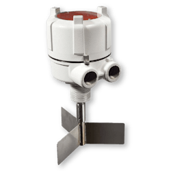 The BMR-100 rotary sensor from BinMaster measures the level of plastic pellets in silos or hoppers. The BMR-100 rotary sensor from BinMaster measures the level of plastic pellets in silos or hoppers.