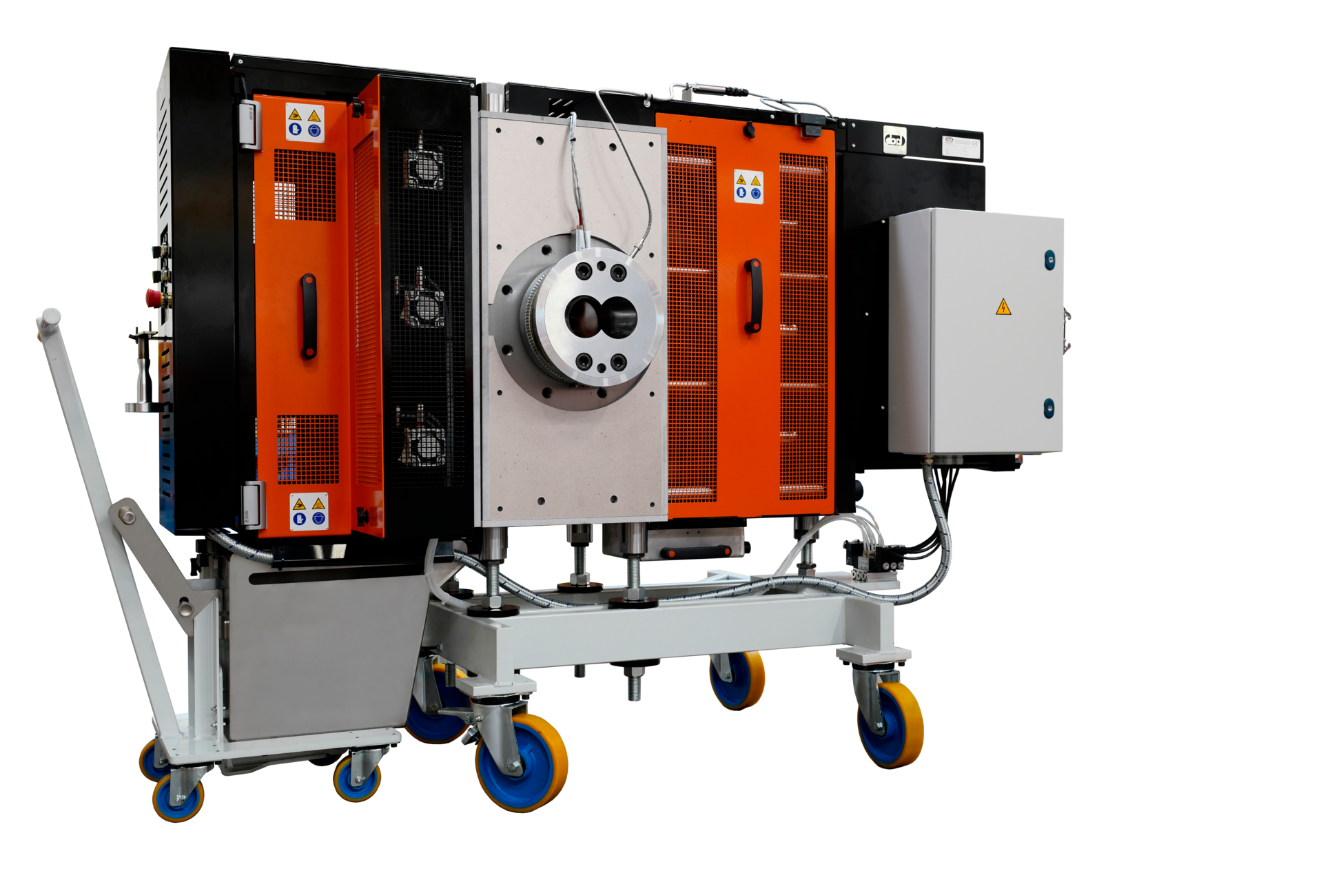 Designed to meet demanding filtering needs, the CleanChanger has laser-micro-perforated filter elements and is appropriate for post-consumer and post-industrial polyolefins, as well as engineering resins.