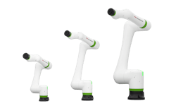 CRX collaborative robots are suited for tasks such as inspection, machine loading and unloading, packing, palletizing, sanding and welding. CRX collaborative robots are suited for tasks such as inspection, machine loading and unloading, packing, palletizing, sanding and welding.